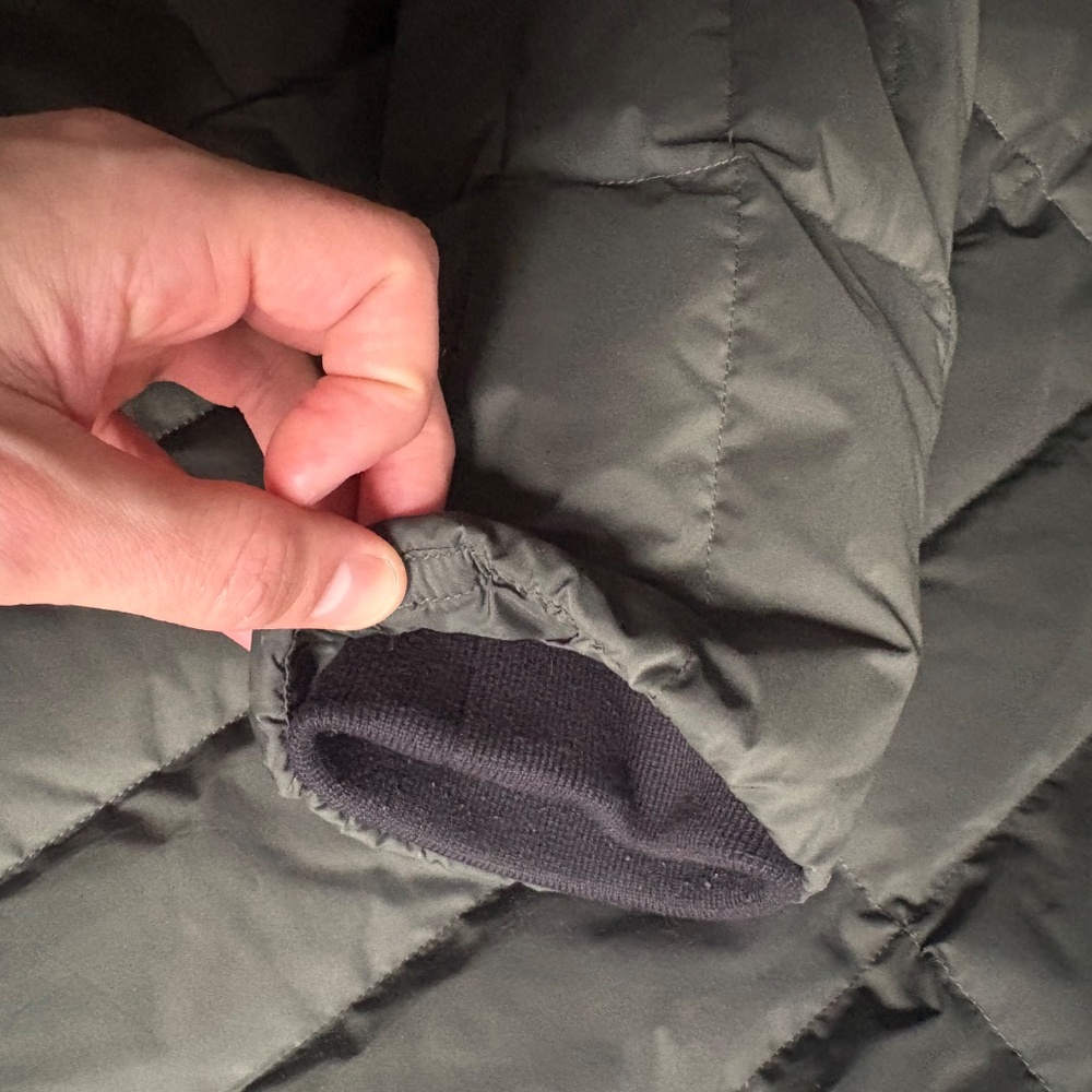 Theory Green Down Puffer Jacket - Picture 8 of 10
